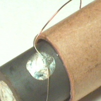 Soldering onto microwave ferrite