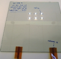 soldering of SMT LED onto ITO